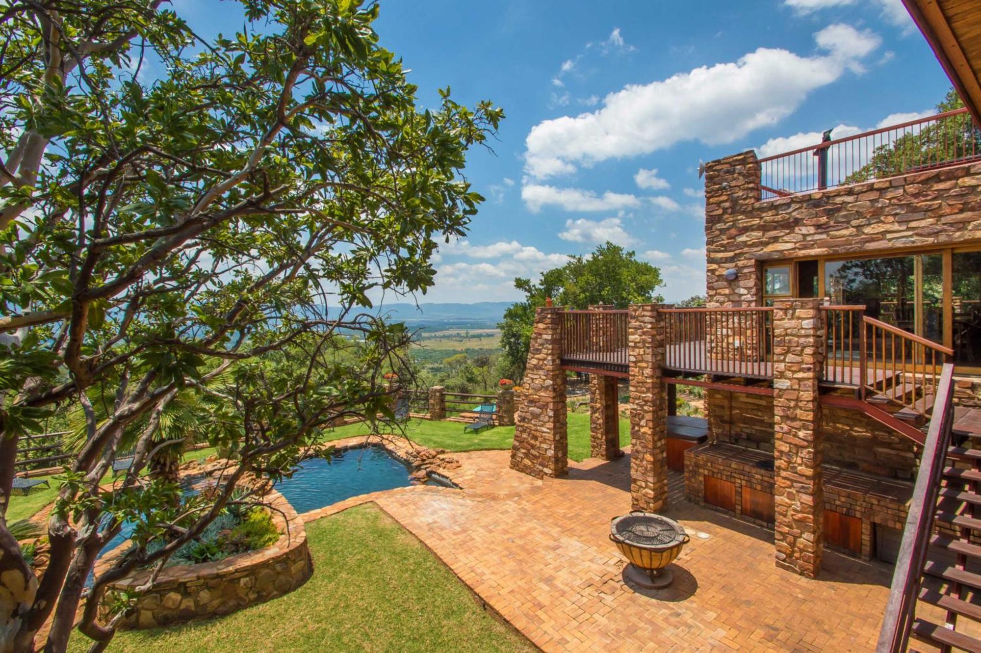 Idwala Le Ingwe Lodge Hekpoort Buitenkant foto